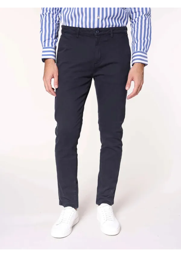 BLOOKER - PANTALONI GABARDINE TASCA AMERICA STRETCH