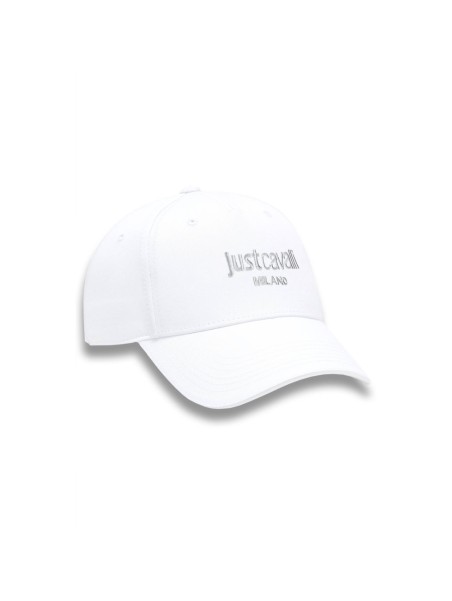 Just Cavalli cappello con visiera ricamo logo